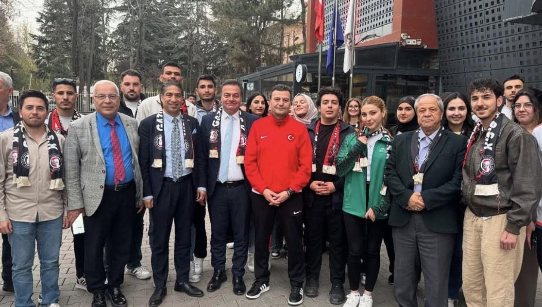 Gazianteplilerden Ankara’da Büyük Final Desteği